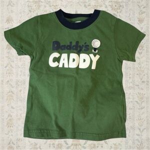 Gymboree Green Tee - Daddy's Caddy Design